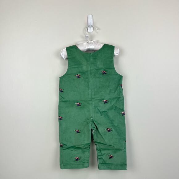 Classic Prep Childrenswear Tucker Overalls Frosty Spruce Skier 6-9 Months NWT - Picture 5 of 8
